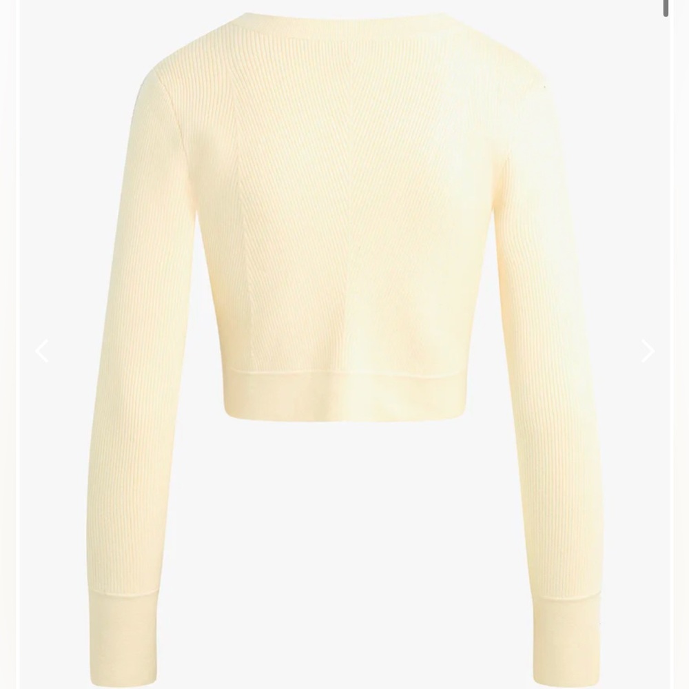 NWT Favorite Daughter The Quinn Cardigan in Cream Size Medium - Picture 9 of 12
